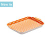 G310 - Melamine Gingham Tray, 18 x 14cm