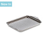 G310 - Melamine Gingham Tray, 18 x 14cm