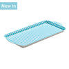 G311 - Melamine Gingham Sandwich Tray, 25 x 13cm