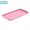G311 - Melamine Gingham Sandwich Tray, 25 x 13cm