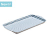 G311 - Melamine Gingham Sandwich Tray, 25 x 13cm