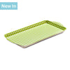 G311 - Melamine Gingham Sandwich Tray, 25 x 13cm