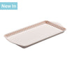 G311 - Melamine Gingham Sandwich Tray, 25 x 13cm