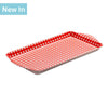 G311 - Melamine Gingham Sandwich Tray, 25 x 13cm