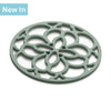 J354 - Silicone Heritage Circular Silicone Trivet, 20cm