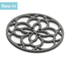 J354 - Silicone Heritage Circular Silicone Trivet, 20cm