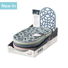J356 - Large Oval Silicone Heritage Trivet, 32cm