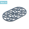 J356 - Large Oval Silicone Heritage Trivet, 32cm