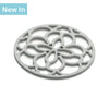 J357 - Mini Silicone Heritage Circular Trivet, 13cm
