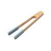 J360 - Bamboo Cooking Tongs with Silicone Tips, 25cm