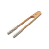 J360 - Bamboo Cooking Tongs with Silicone Tips, 25cm