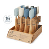 J361 - Ash Wood Handled Spatula, 19cm