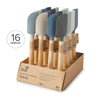 J362 - Ash Wood Handled Spatula, 26cm