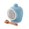 T345 - Traditional Salt Pig with Spoon