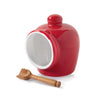 T345 - Traditional Salt Pig with Spoon