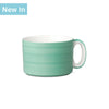T523 - Wide Mug, Hand Decorated, Solid