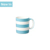 T524 - Espresso Cup/Mug, Hand Decorated, Stripe