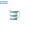 T524 - Espresso Cup/Mug, Hand Decorated, Stripe