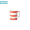 T524 - Espresso Cup/Mug, Hand Decorated, Stripe