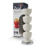 G267 - Melamine Stacking Egg Cups on Stand, Boxed