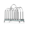 BA87 - Toast Rack with Frosted Glass Base