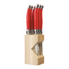 K50 - 6 Piece Steak Knife Set in Block
