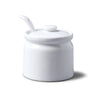 T165 - Sugar/Jam/Mustard Pot with Lid and Spoon