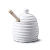 T260 - Honey Pot with Wooden Dipper