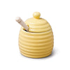 T335 - Honey Pot with Wooden Dipper