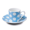 T351 - Spotty Espresso Cup & Saucer