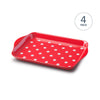 G200 - Melamine Dotty Tray, 18 x 14cm