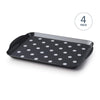 G201 - Melamine Dotty Tray, 30 x 21cm