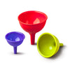 J243 - Silicone Funnels, Set of 3, Boxed