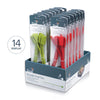 J343 - Silicone Food Ties, Set of 6